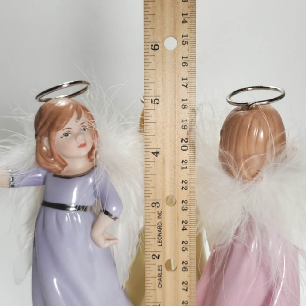 "Atttitude Angels" Porcelain Figurines - Picture 14 of 16